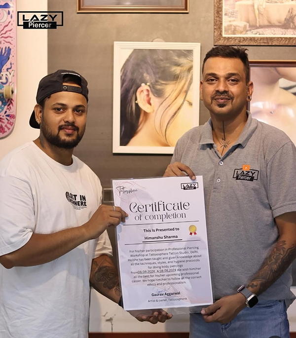 Online piercing workshop in india